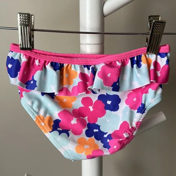 Joe Fresh Ruffle Bikini Size 2 - Picture 4 of 9